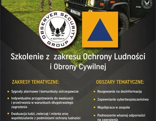 Szkolenie z ochrony ludności i obrony cywilnej w Gminie Czerwieńsk