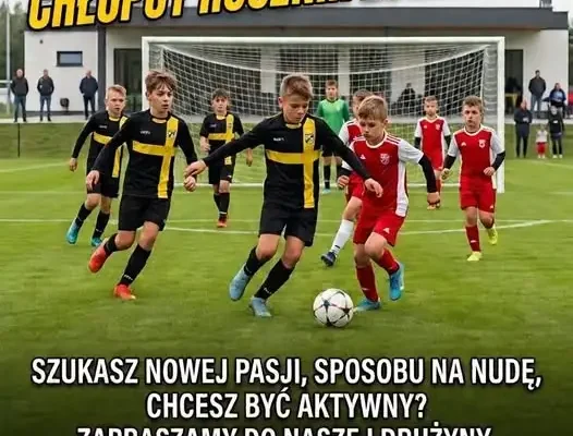 Szukają młodych piłkarzy! Treningi w Drągowinie czekają