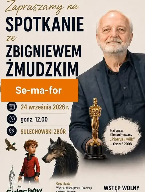 Zbigniew Żmudzki spotka się z dziećmi i młodzieżą w Sulechowie