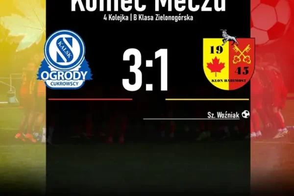 Bomst Fans wracają z Kalska bez punktów po porażce 1:3