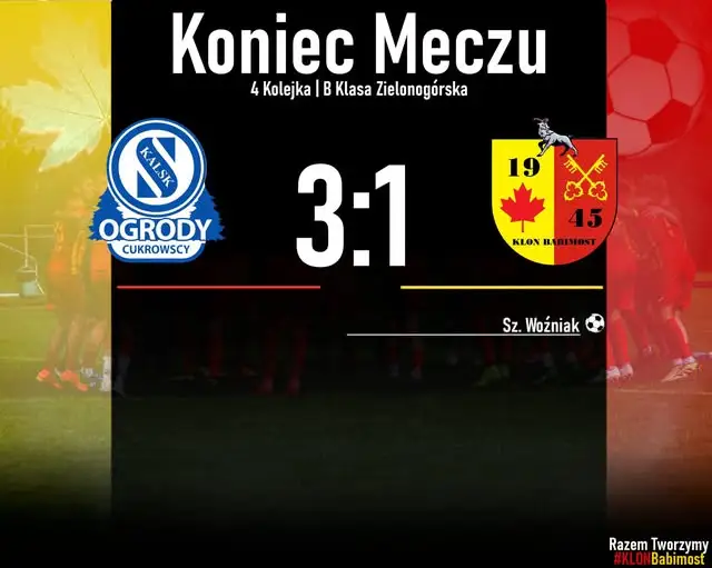 Bomst Fans wracają z Kalska bez punktów po porażce 1:3