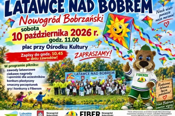 Święto Latawca w Nowogrodzie Bobrzańskim – piknik rodzinny już 10 października
