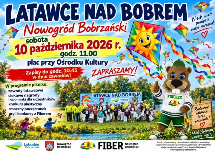 Święto Latawca w Nowogrodzie Bobrzańskim – piknik rodzinny już 10 października