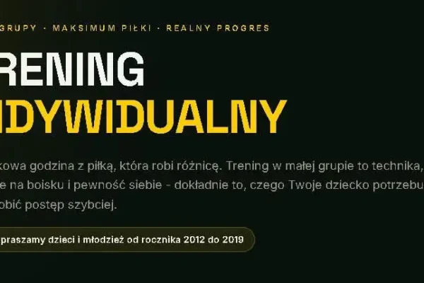 UKS Dąbrówka Kargowa startuje z treningami indywidualnymi dla dzieci