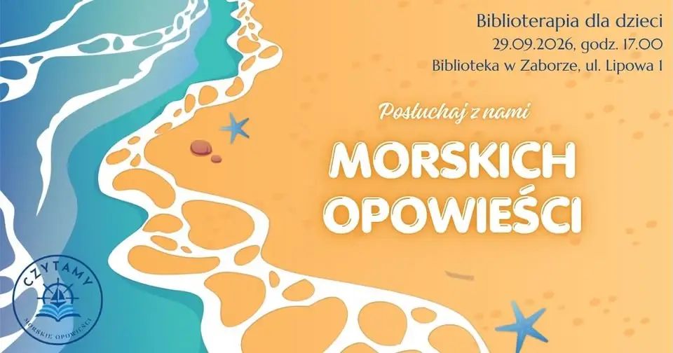 Ogólnopolski Dzień Głośnego Czytania w Zaborze – morskie opowieści dla dzieci