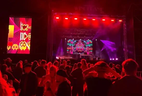 Marek Sierocki porwał zielonogórzan do tańca podczas Winobrania