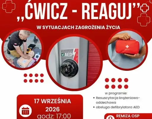 Warsztaty pierwszej pomocy w Bojadłach – naucz się ratować życie