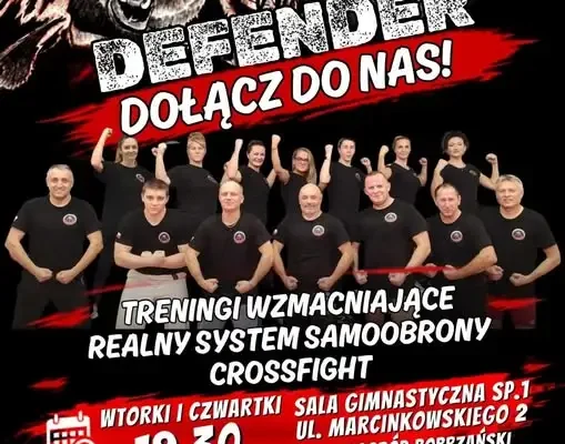 Nowogród Bobrzański: Rusza Grupa DEFENDER – treningi Defendo z Sensei Mateuszem Łandą