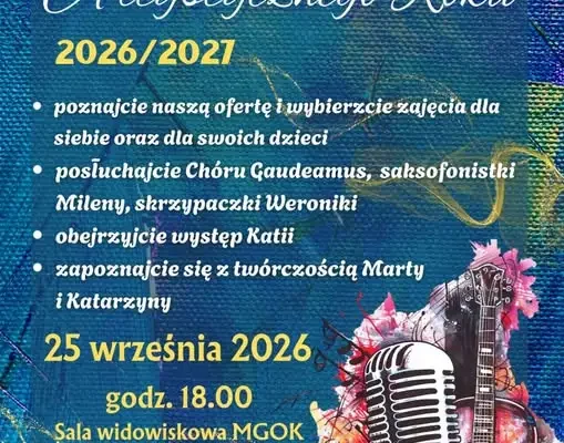Inauguracja Artystycznego Roku 2026/2027 w MGOK Czerwieńsk