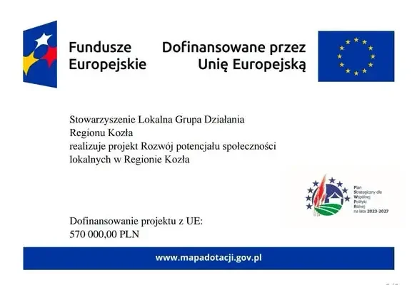 Kargowa podsumowuje projekt „Działajmy wspólnie” – 120 tys. zł na aktywizację mieszkańców