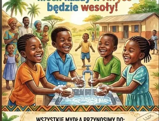 Akcja charytatywna „Mydło dla Afryki” w szkole – gdzie przynosić kostki?
