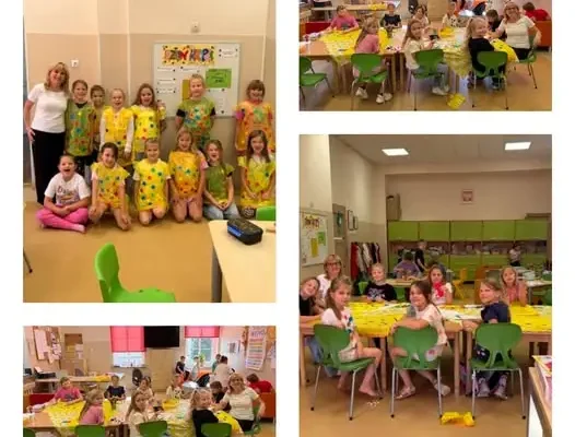 Międzynarodowy Dzień Kropki w świetlicy szkolnej w Sulechowie