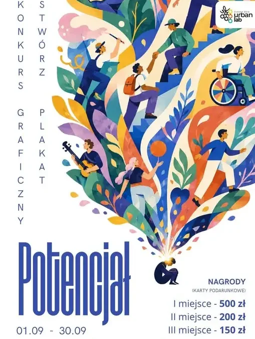 Konkurs na plakat „Potencjał” w Urban Lab Zielona Góra – zgłoszenia do 30 września