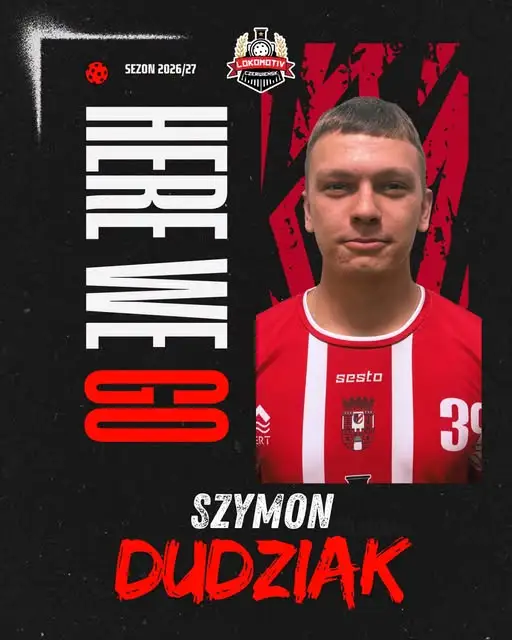 Nowy zawodnik w Lokomotywie – Szymon Dudziak wzmacnia drużynę