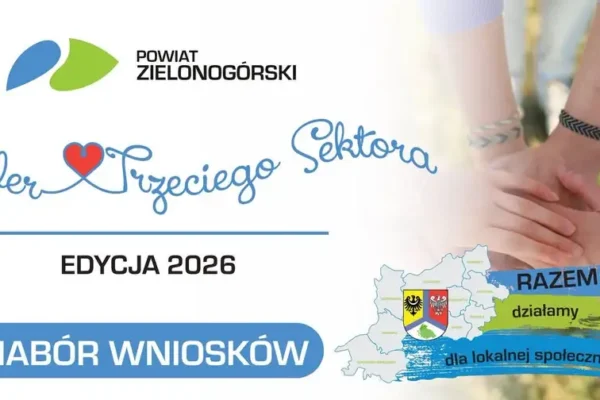 Powiat Zielonogórski szuka lokalnych bohaterów – ruszył nabór do nagrody dla liderów trzeciego sektora