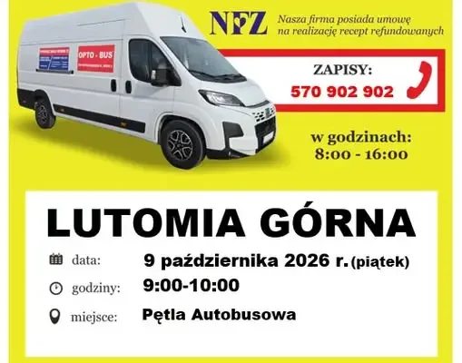 Bezpłatne badanie wzroku w OPTO-BUSie w gminie Świdnica