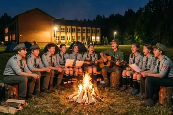 Harcerskie ognisko na boisku szkolnym już w niedzielę 27 września