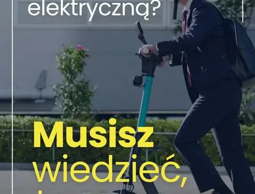 Dekalog posiadacza hulajnogi elektrycznej – policja przypomina o przepisach