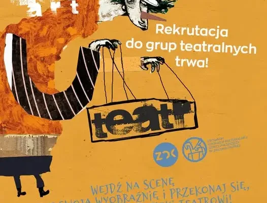 Zielonogórski Ośrodek Kultury zaprasza na bezpłatne zajęcia teatralne