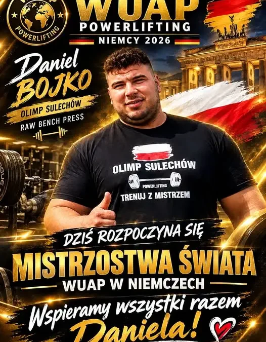 Daniel Bojko powalczy o medale mistrzostw świata WUAP w Niemczech