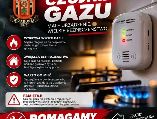 Czujnik gazu — prosty sposób na dodatkowe bezpieczeństwo w domu
