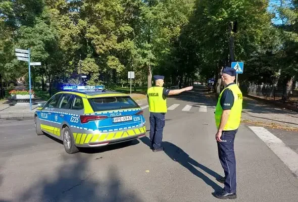 X Bieg Sulecha w Sulechowie – policja czuwała nad bezpieczeństwem biegaczy