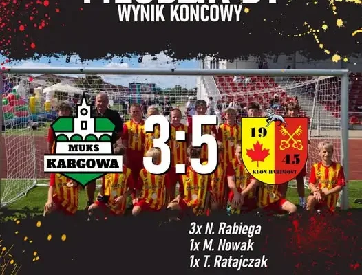 Młodzik Bomst wygrywa na wyjeździe. Rabiega z hat-trickiem!