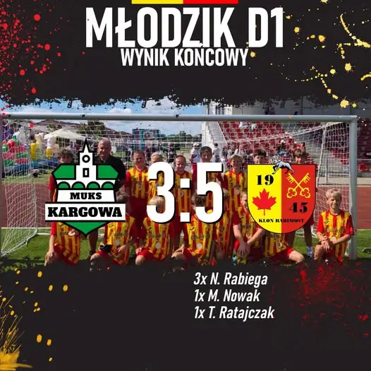 Młodzik Bomst wygrywa na wyjeździe. Rabiega z hat-trickiem!