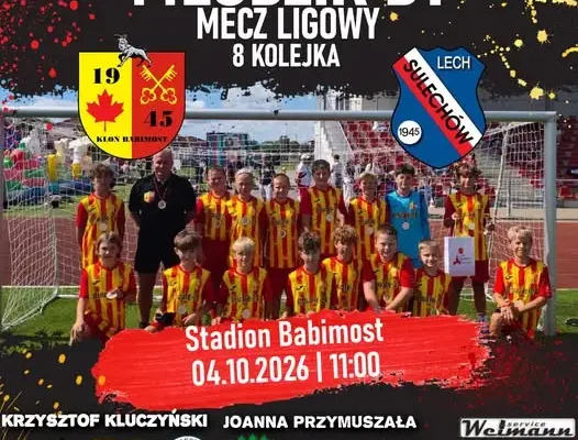 Młodziki z Zaboru zagrają z Lechem Sulechów II. Kibice zaproszeni na stadion