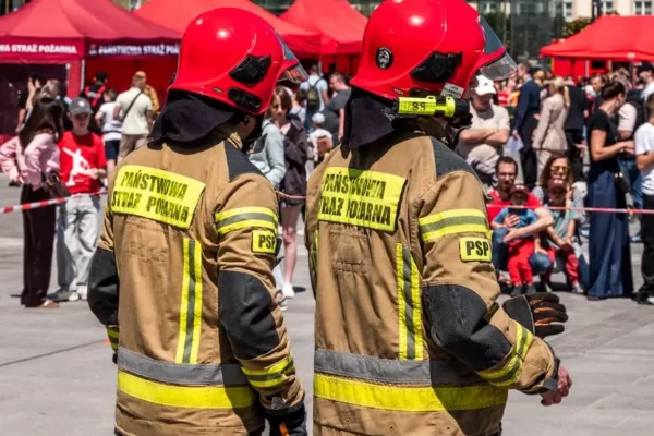 Sulechów: Strażacy zabezpieczali X Edycję Biegu Sulecha
