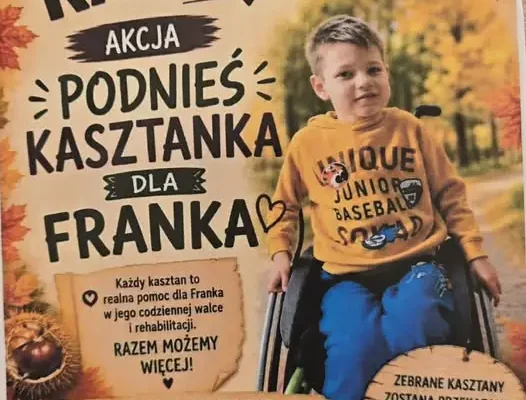Szkolny Wolontariat zbiera kasztany dla Franka – dołącz do akcji!