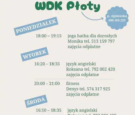 Nowy rok kulturalny w gminie Czerwieńsk – sprawdź harmonogram zajęć w swojej świetlicy