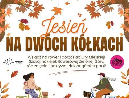 Rowerowa Gra Miejska „Jesień na dwóch kółkach” w Zielonej Górze