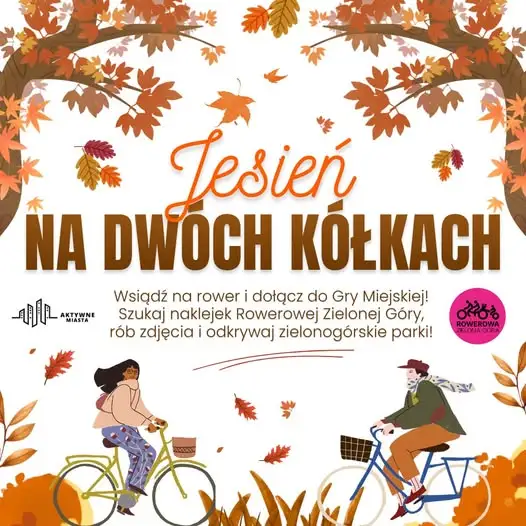 Rowerowa Gra Miejska „Jesień na dwóch kółkach” w Zielonej Górze