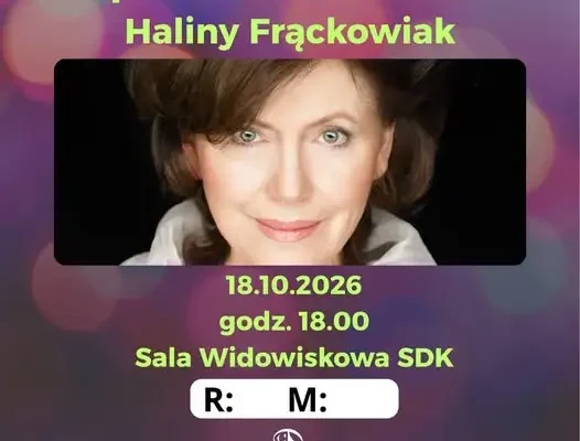 Konkurs muzyczny w Sulechowie – wygraj zaproszenie na koncert Haliny Frąckowiak