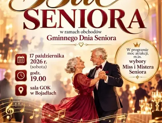 Bal Seniora w Bojadłach – zapisy do 10 października