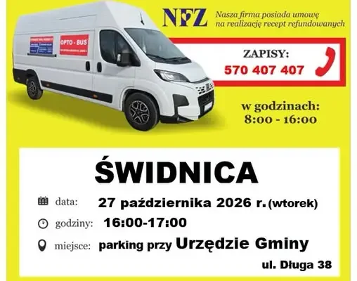 Bezpłatne badanie wzroku w Świdnicy – 27 października